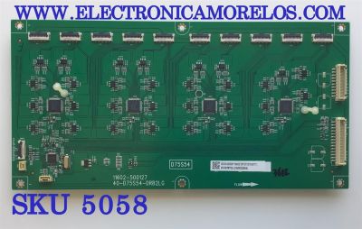 LED DRIVER PARA TV TCL / NUMERO DE PARTE 30835-000006 / 40D75S54-DRB2LG / V8-R51MT02-LC8V002 / GTC010361 / 11602-500127 / D75S54 / PANEL LVU750NDDJ / MODELO 75S546